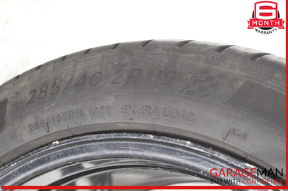 10-16 Porsche Panamera 970 10 x 19 19" Rear Wheel Rim w/ Tire 97036216000 OEM