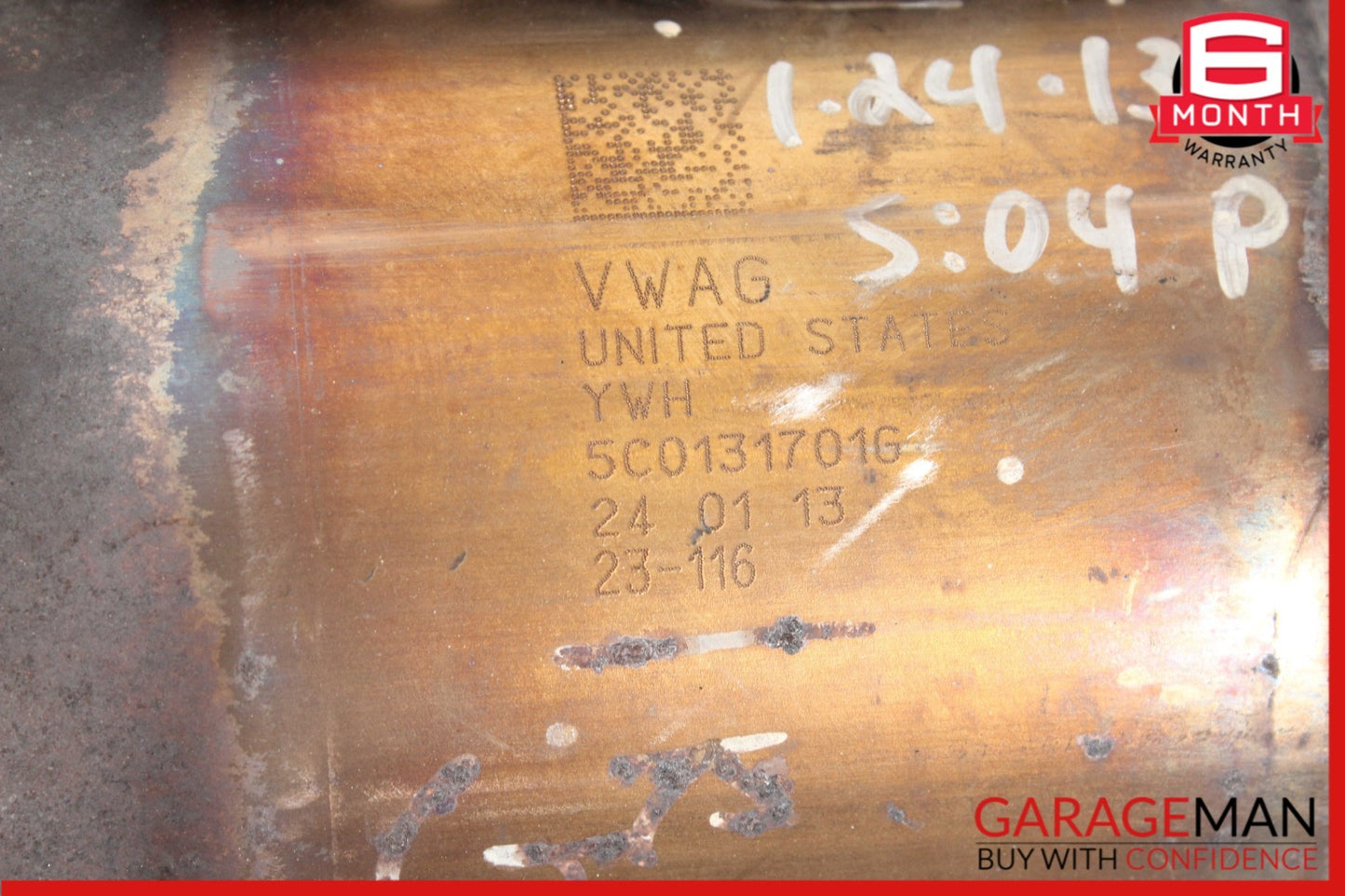 2011-2014 Volkswagen Jetta Catalytic Converter 5C0131701G