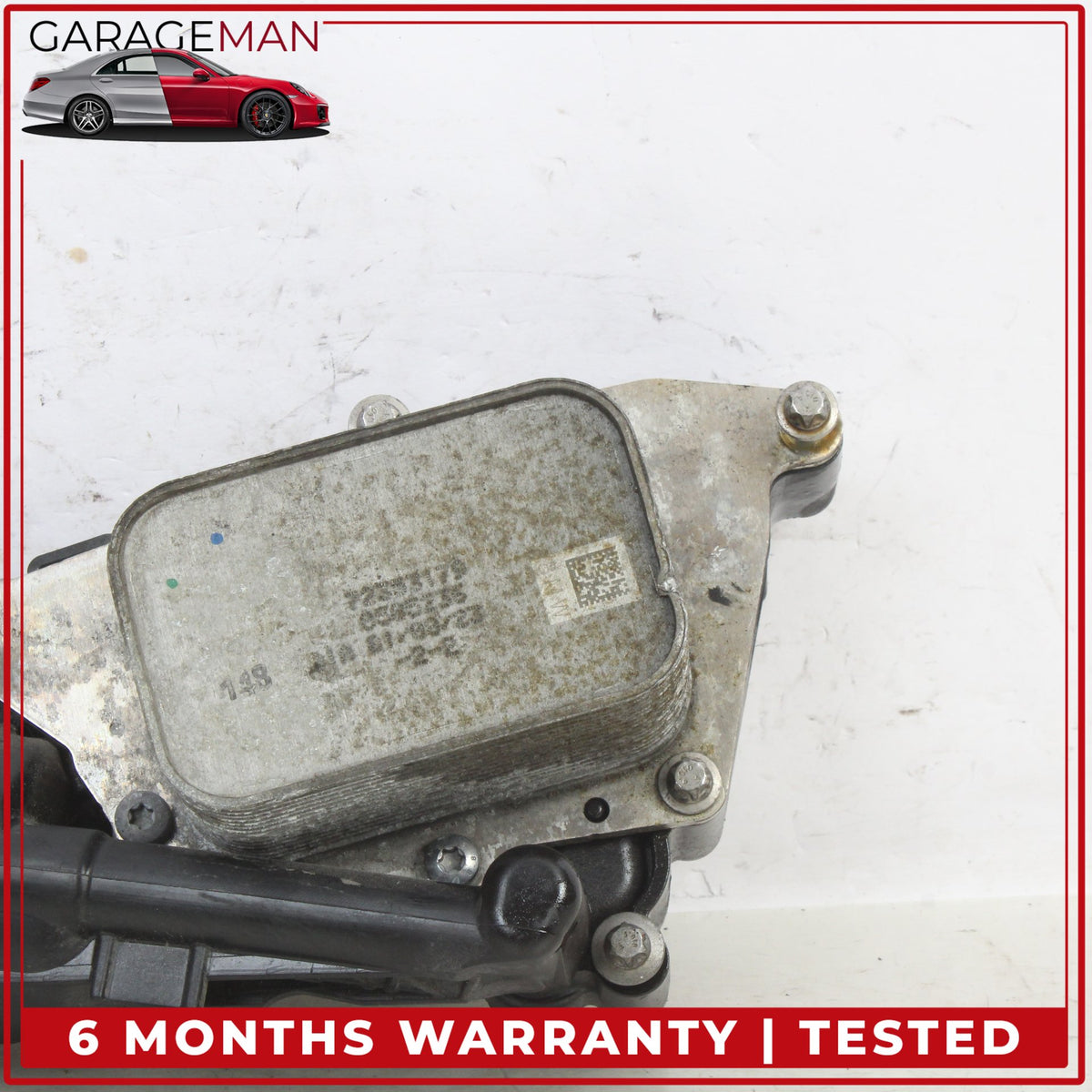 2017-2023 Mini Countryman Cooper S Engine Oil Filter Cooler Housing Assembly OEM