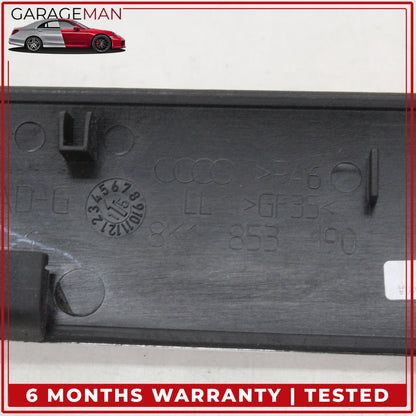 2009-2016 Audi A4 S4 Front Dashboard Trim Cover Scale Aluminum 8K1853190 OEM
