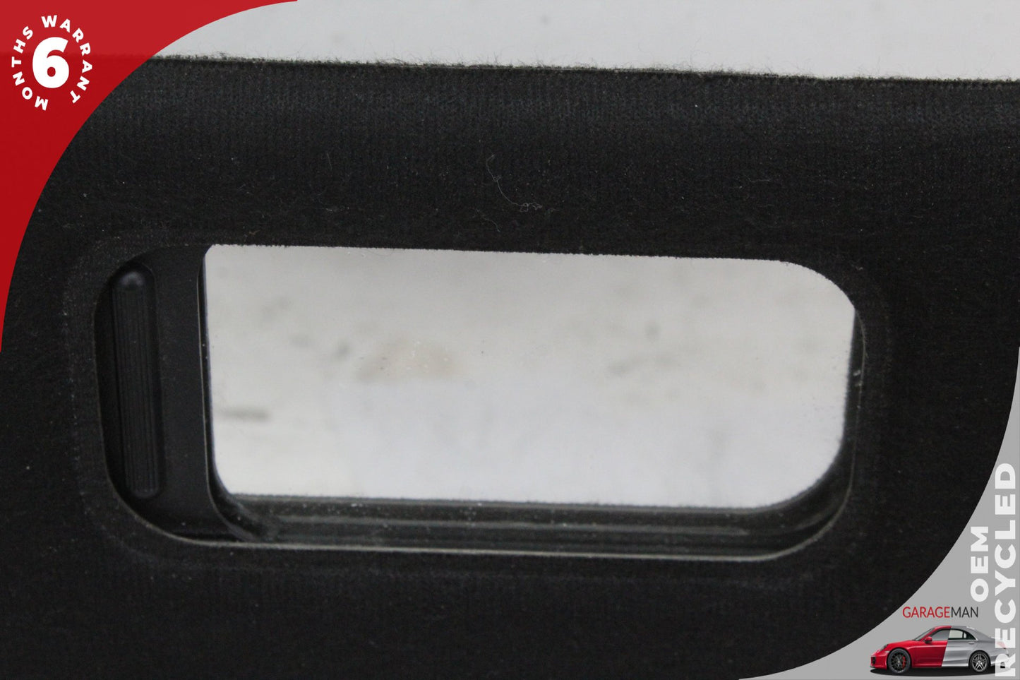2002-2005 Ford Thunderbird Front Left Side Sun Visor Black 1W637604132ACW OEM
