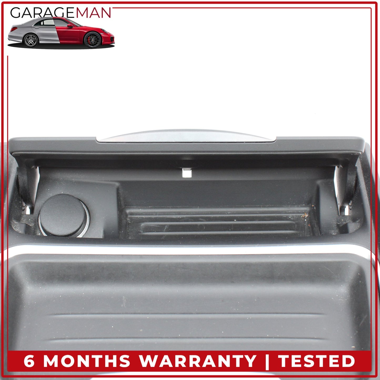 2012-2018 BMW 320i xDrive Front Center Console Dual Cup Holder w/ Ash Tray OEM