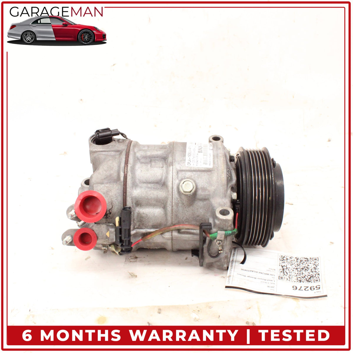 2016-2021 LR Range Rover Sport L494 AC A/C Air Conditioning Compressor OEM