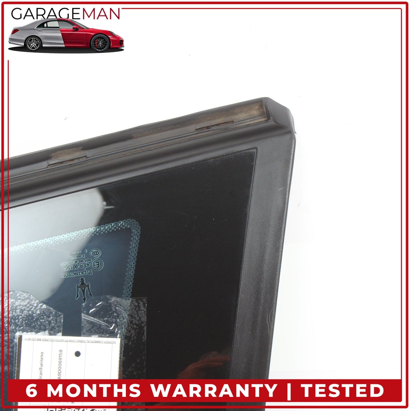 2008-2018 Maserati GranTurismo M145 Coupe Rear Left Quarter Window Glass OEM