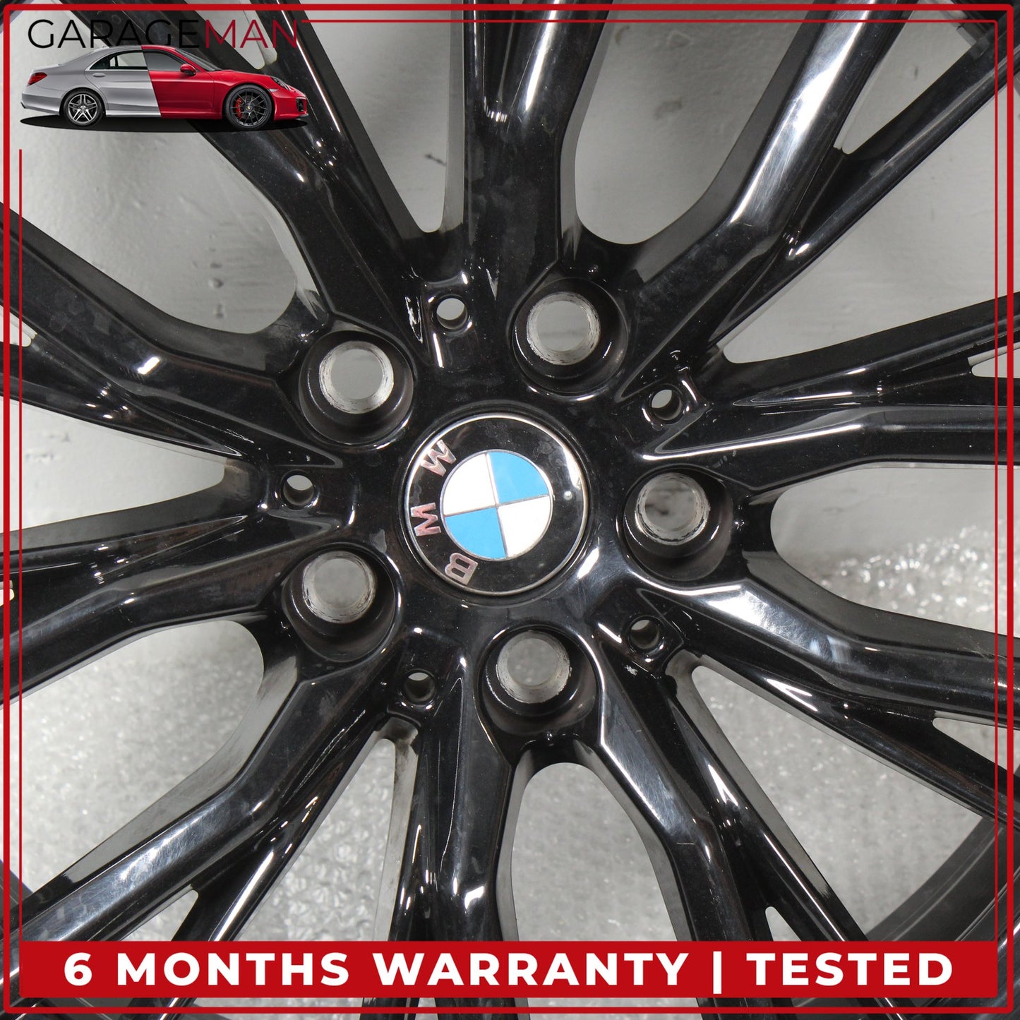 2023-2025 BMW 330i 330e Front or Rear Wheel Rim w/ Tire Black 7.5JX18H2ET25 OEM