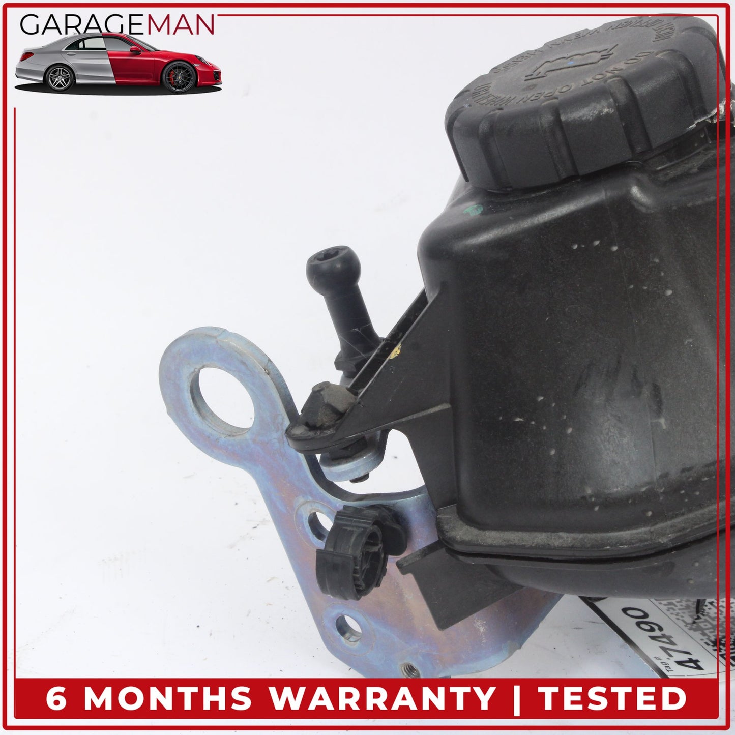 2015-2020 Mercedes W205 C300 Coolant Overflow Reservoir w/ Support Bracket OEM