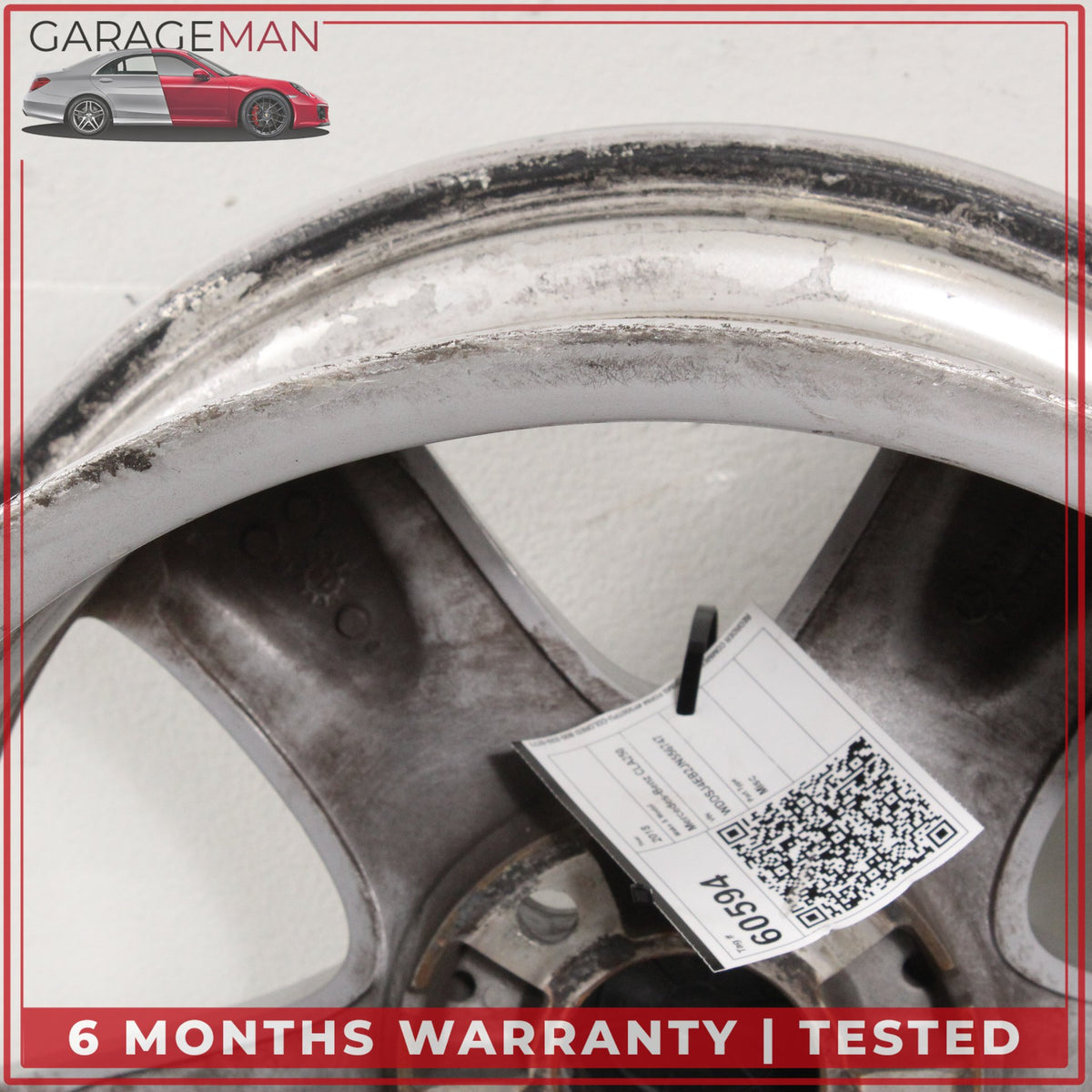 2014-2019 Mercedes W117 CLA250 Front or Rear Side Wheel Rim 7.5JX17H2 ET52.5 OEM