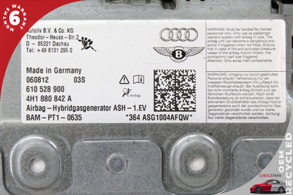 2011-2018 Audi A8 S8 Front Right Passenger Side Knee Airbag 4H1880842A OEM