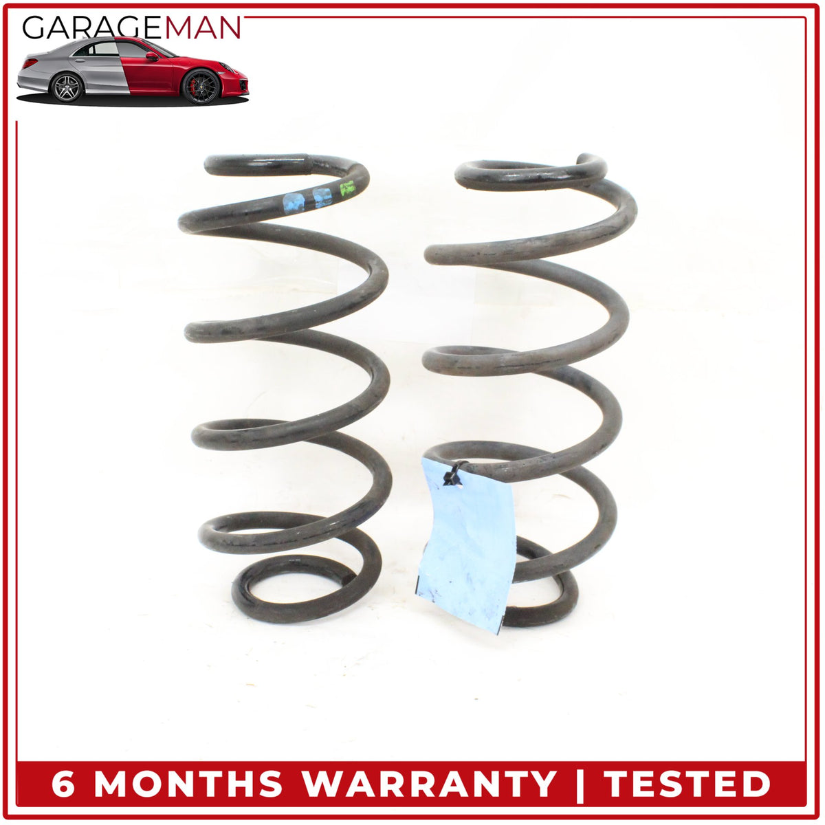 2015-2020 Mercedes X156 GLA250 Rear Left and Right Side Coil Spring Set OEM
