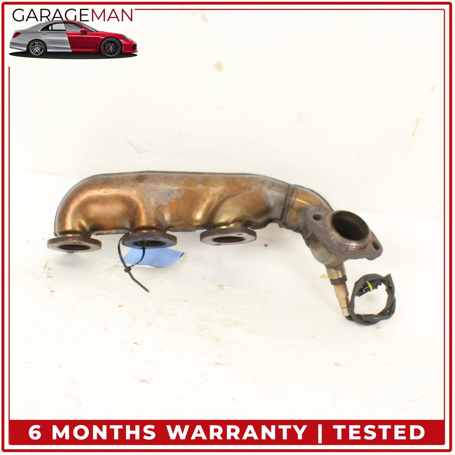 2001-2004 Mercedes R170 SLK320 Left Side Exhaust Manifold Header 1121401109 OEM
