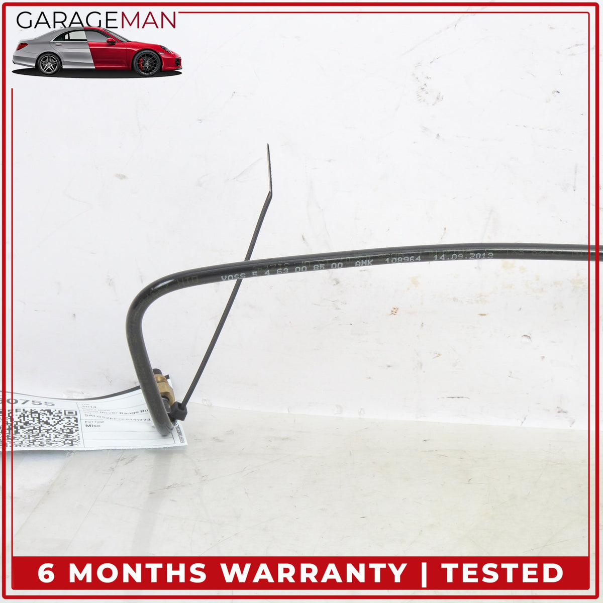 2014-2022 Range Rover L405 L494 Air Suspension Hose Line VOSS54630085AMK OEM