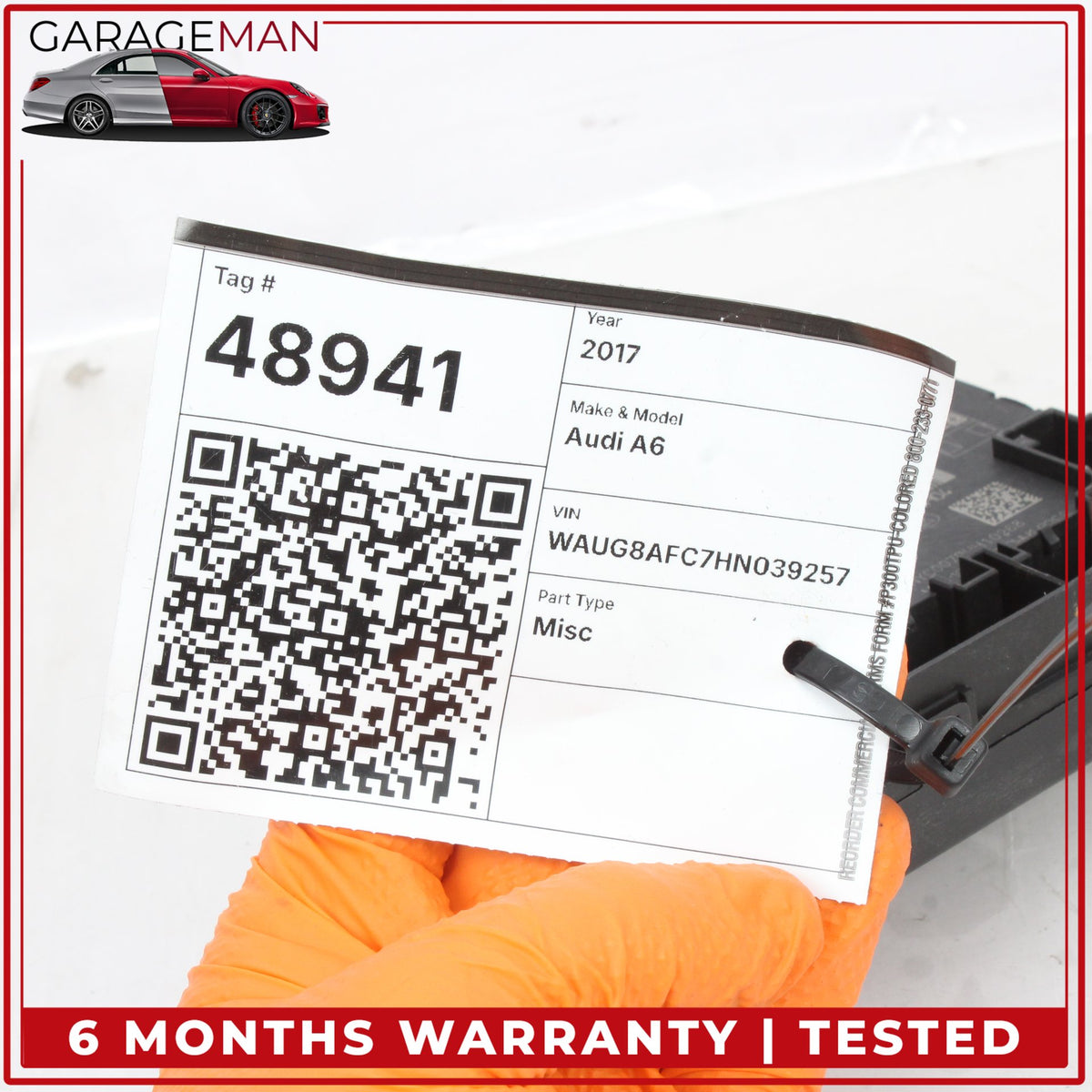2012-2018 Audi A6 A7 Front Left Side Door Control Module Unit 4G8959793H OEM