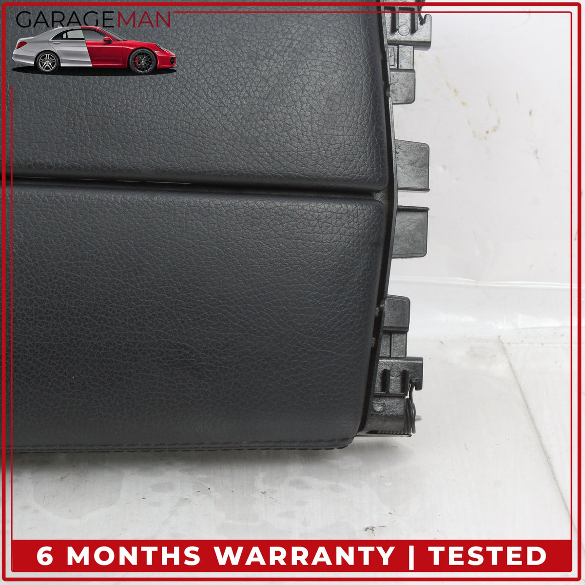 2010-2016 Mercedes W212 E400 Front Center Console Armrest Arm Rest Black OEM