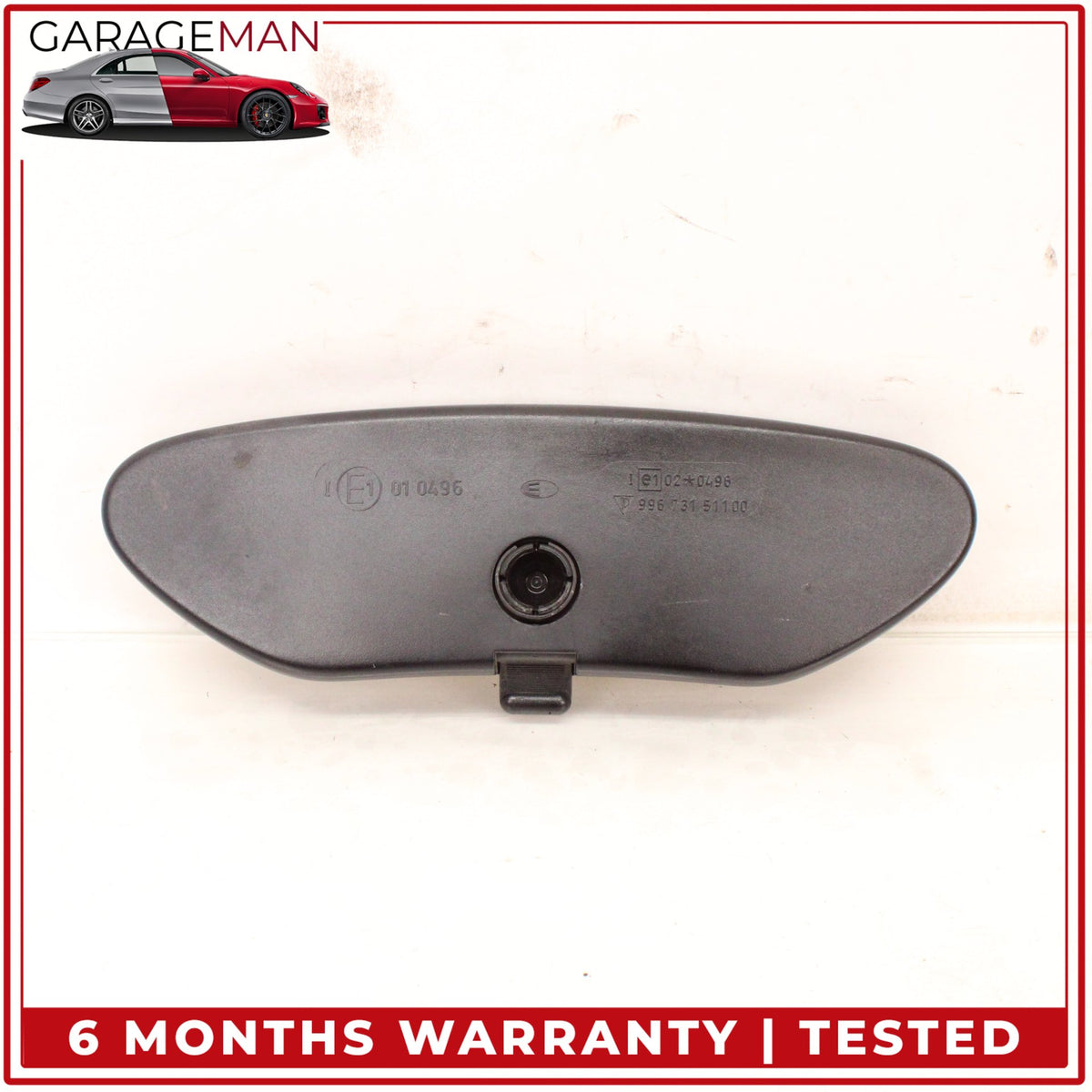 1997-2004 Porsche Boxster 986 Front Upper Windshield Rear View Mirror OEM