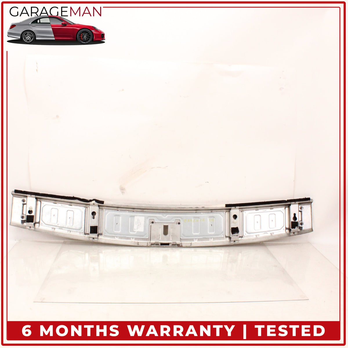 2003-2010 Porsche Cayenne 955 957 Rear Trunk Cargo Sill Scuff Plate Chrome OEM