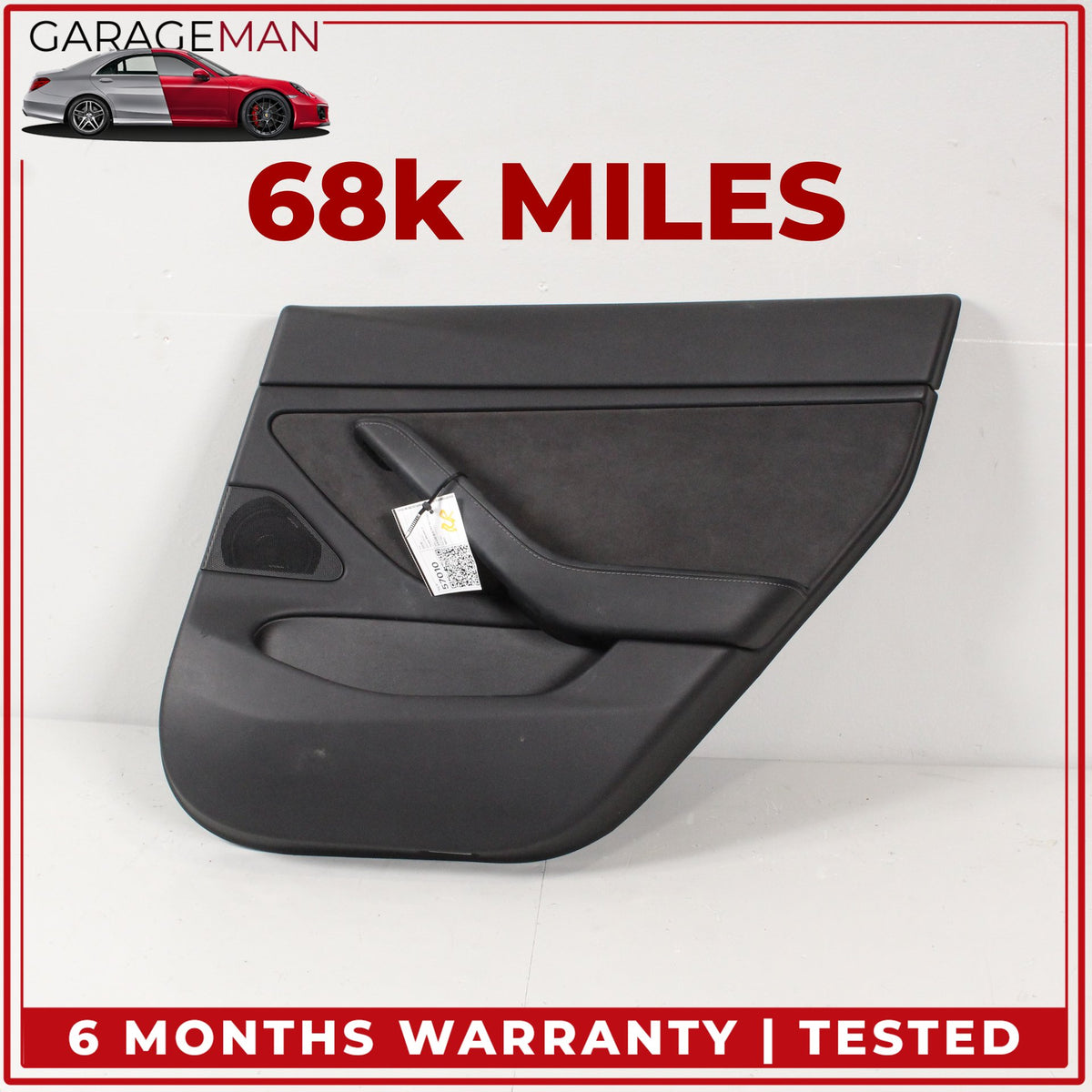2017-2023 Tesla Model 3 Rear Right Side Interior Door Trim Panel 110509600E OEM