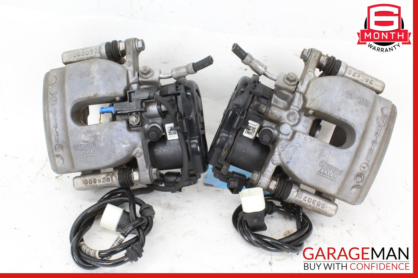 2018-2023 Mercedes W238 E450 Rear Left and Right Side Brake Caliper Set OEM