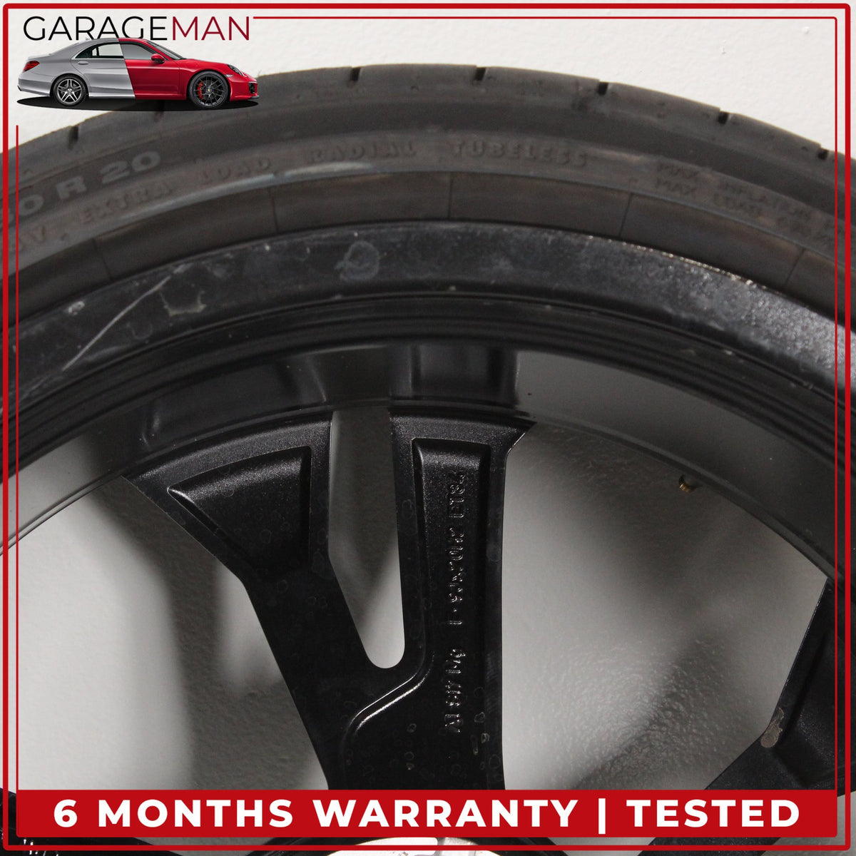 2017-2024 Audi A5 S5 Front or Rear Wheel Rim w/ Continental Tire 9JX20H2ET34 OEM