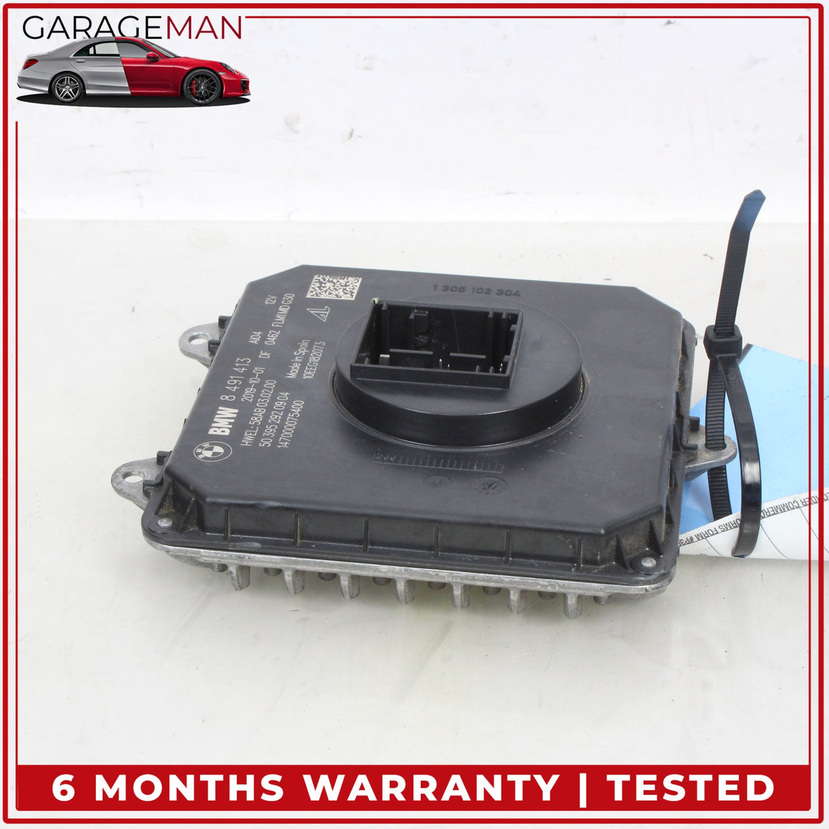 2016-2021 BMW 530e X3 X4 LED Head Light Lamp Control Module Unit 8491413 OEM