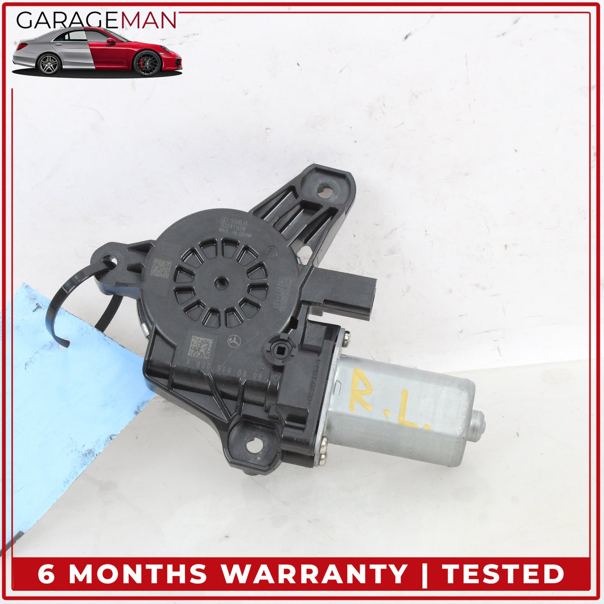 2020-2025 Mercedes W177 A220 Rear Left Window Regulator Motor 0009060808 OEM