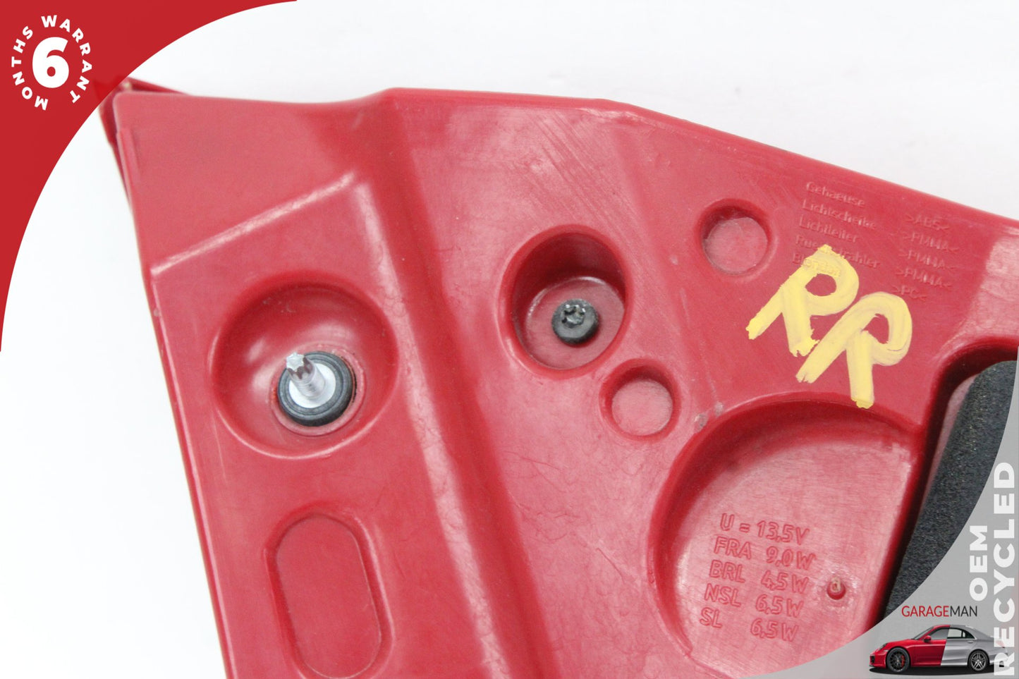 2011-2014 Audi A8 Sedan Rear Right Inner Tail Light Lamp 4H0945094