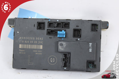 2006-2011 Mercedes W219 CLS550 Front Left Door Control Module 2198200026 OEM