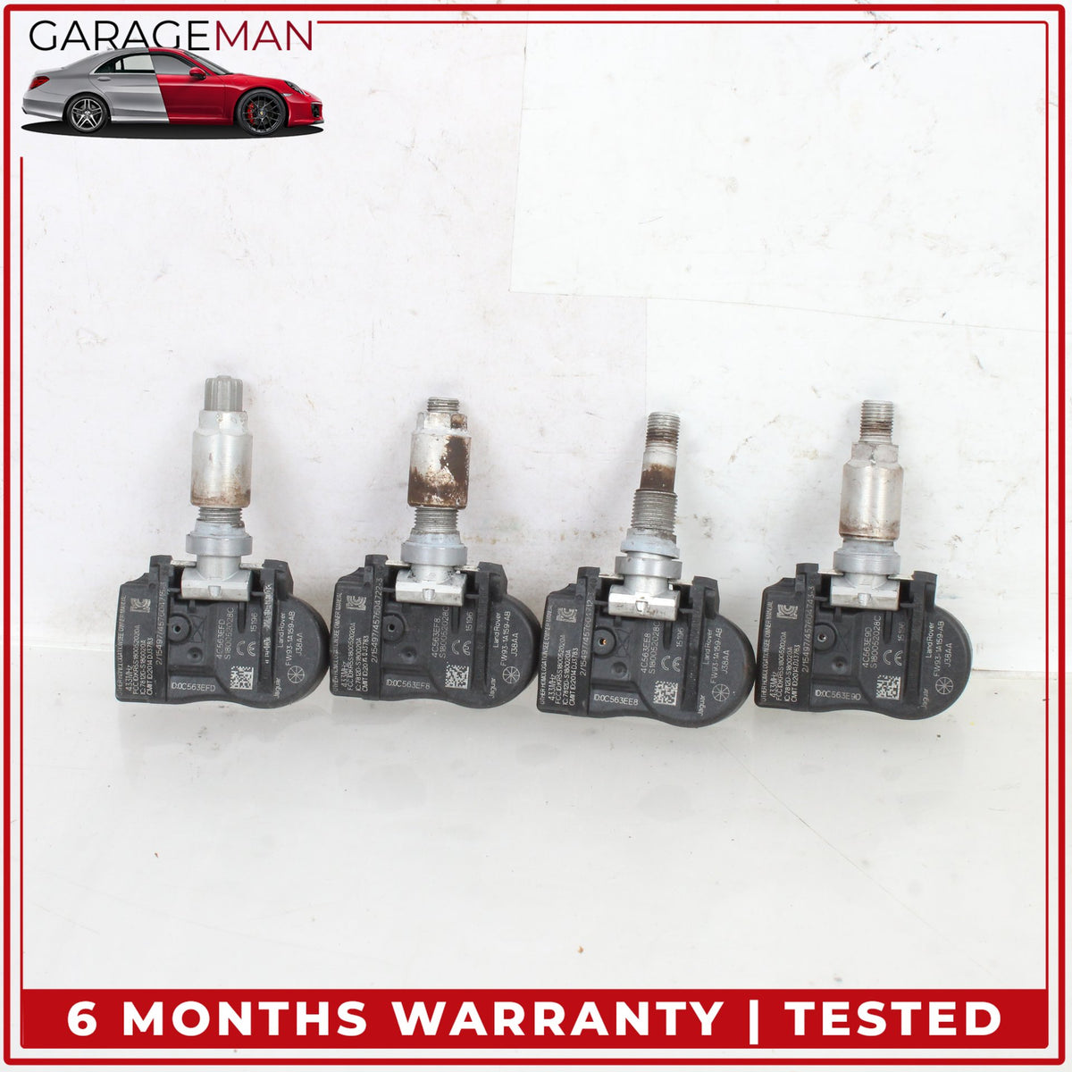 2013-2022 LR Range Rover L405 Tire Pressure Sensor (Set of 4) FW931A159AB OEM