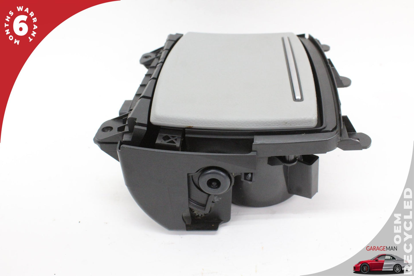2012-2018 Audi A6 C7 Front Center Console Dual Cup Holder Gray 4G0862534 OEM