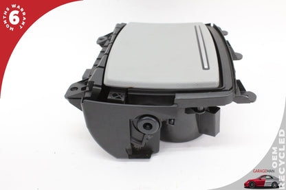 2012-2018 Audi A6 C7 Front Center Console Dual Cup Holder Gray 4G0862534 OEM