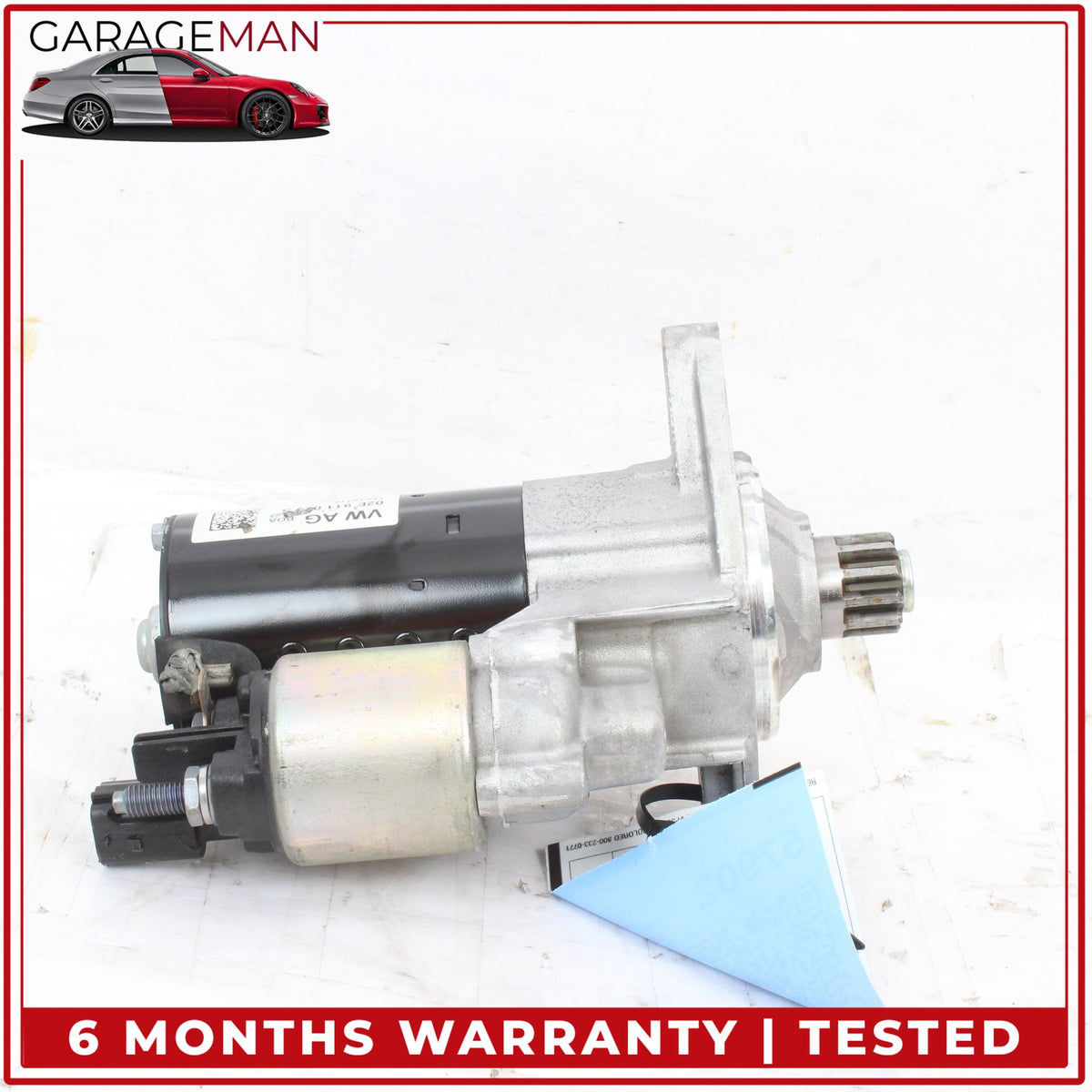 2011-2019 Audi TTS 8S Volkswagen Golf Engine Motor Starter 02E911023S OEM