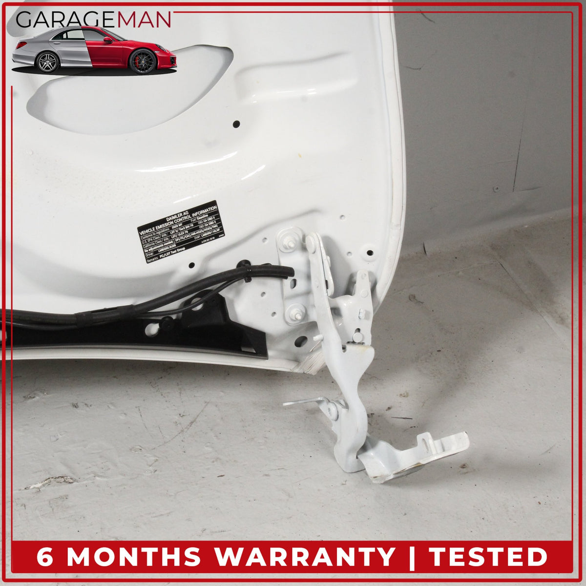 2015-2020 Mercedes X156 GLA250 Front Hood Bonnet Panel White 1568800057 OEM
