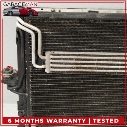 2007-2015 Audi Q7 Engine Cooling Radiator Fan Blade AC Condenser Assembly OEM