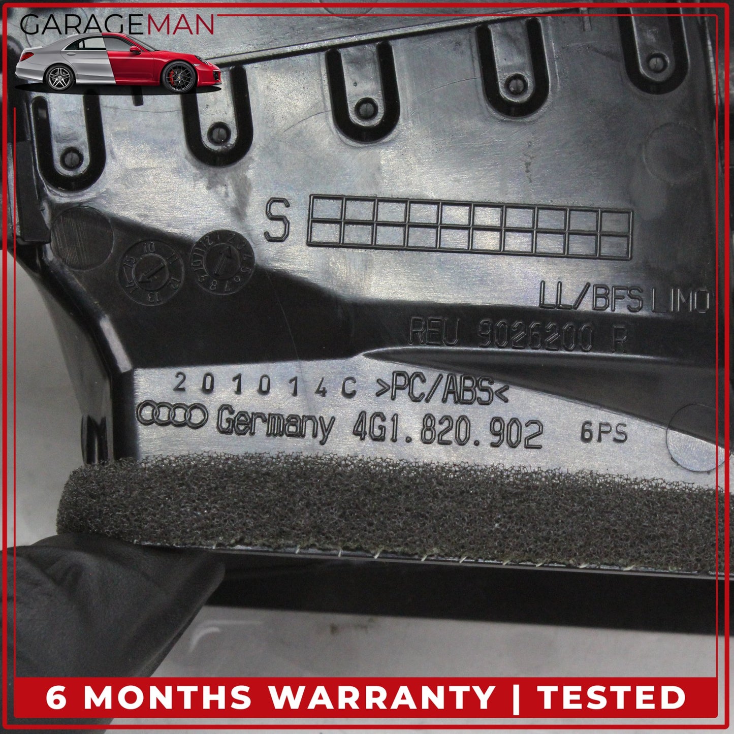 2012-2018 Audi A6 A7 Front Right Side Dash AC A/C Air Vent Grille 4G1820902 OEM
