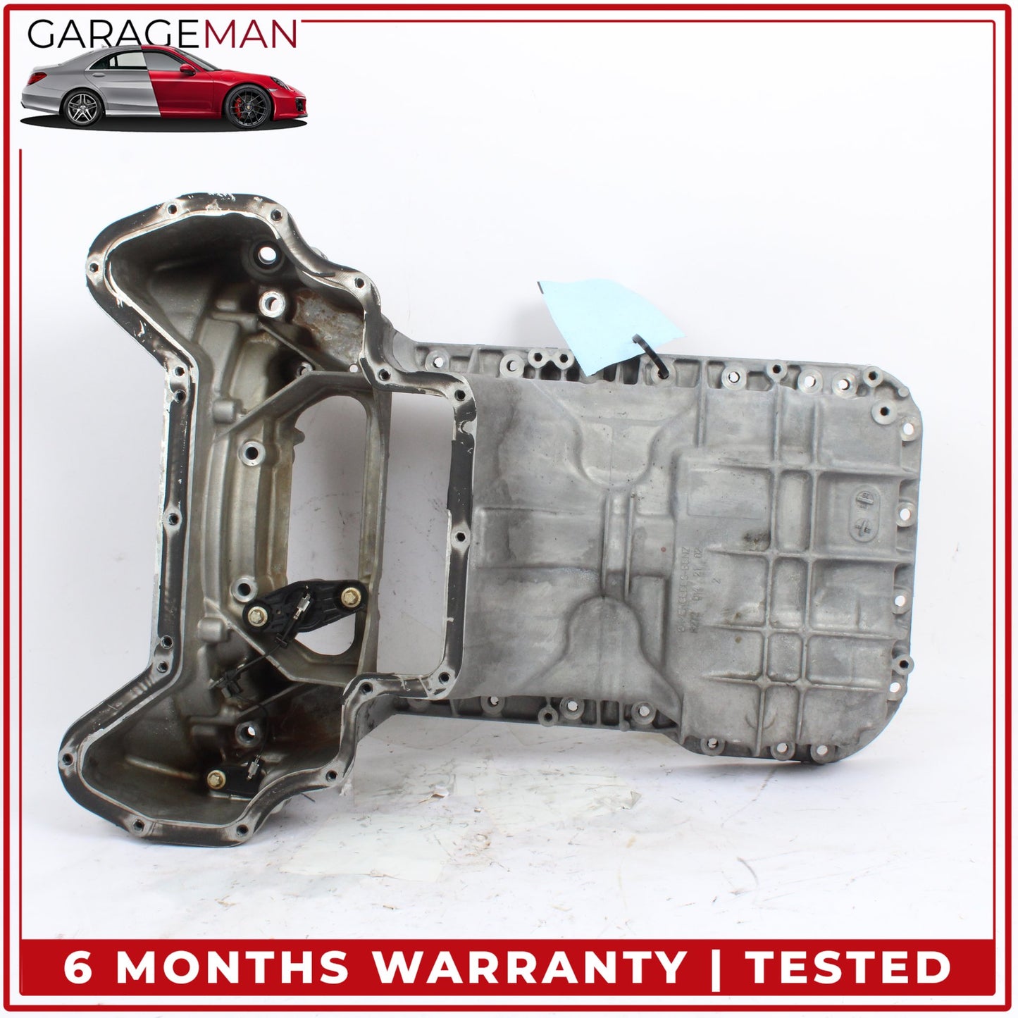 2005-2011 Mercedes W211 E350 Engine Upper Oil Sump Baffle Pan 2720142102 OEM