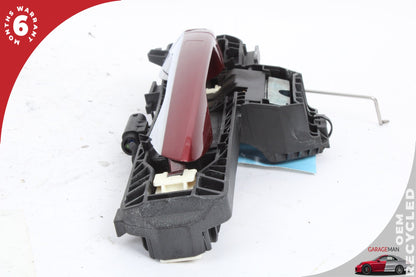 2012-2018 Mercedes W218 CLS550 Front Left Side Exterior Door Handle Red OEM