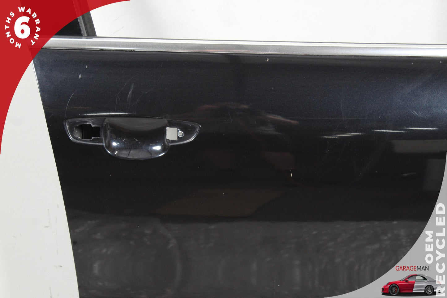 2011-2018 Porsche Cayenne 958 Front Right Passenger Side Door Shell Black OEM