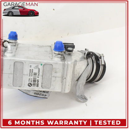 2014-2018 BMW X5 F15 Right Side Turbocharger Intercooler 7575406 OEM