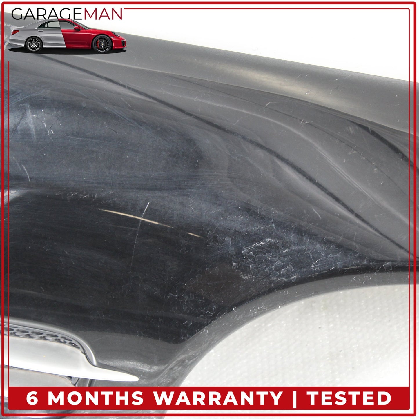 2003-2008 Mercedes R230 SL500 Front Right Side Fender Wing Panel Black OEM