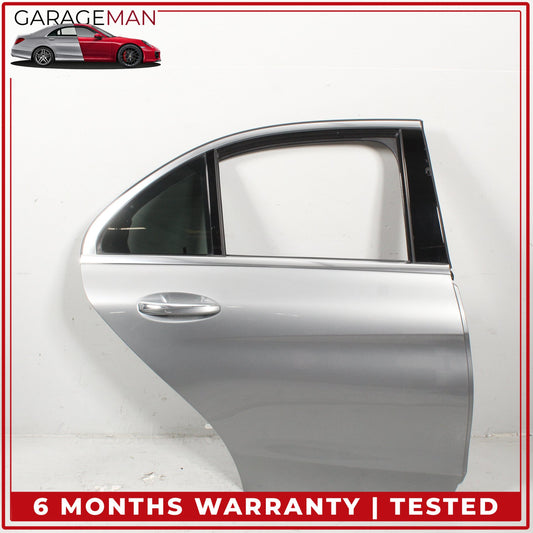 2015-2021 Mercedes W205 C300 Rear Right Side Door Shell w/ Door Handle OEM
