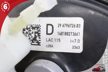 2011-2016 BMW 528 Power Brake Booster Master Cylinder w/ Reservoir 6796726 OEM