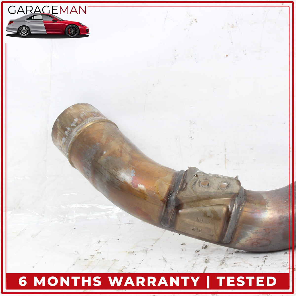 2010-2015 BMW 650i 550i 4.4L V8 Left and Right Side Exhaust Downpipe 7618674 OEM
