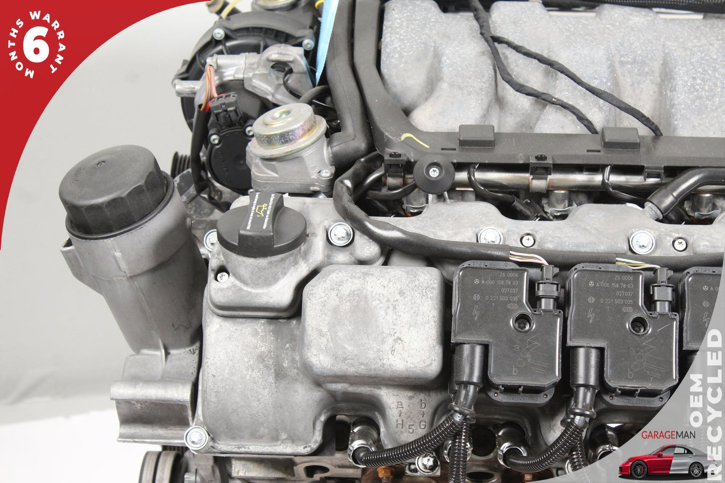 1999-2006 Mercedes W220 S500 CL500 Engine Motor Assembly 5.0 V8 M113 OEM 208K