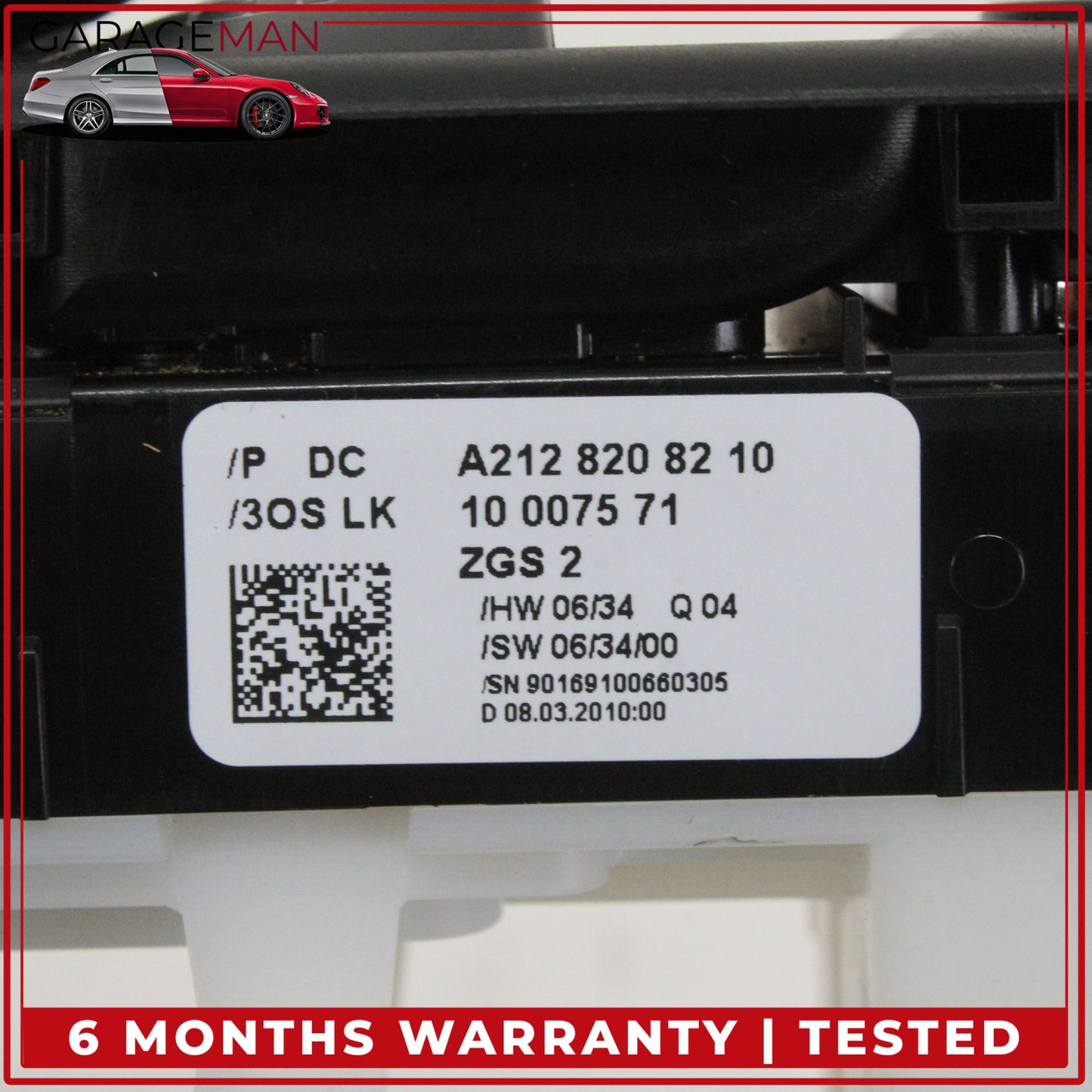 2008-2014 Mercedes W204 C250 Front Left Side Master Window Control Switch OEM