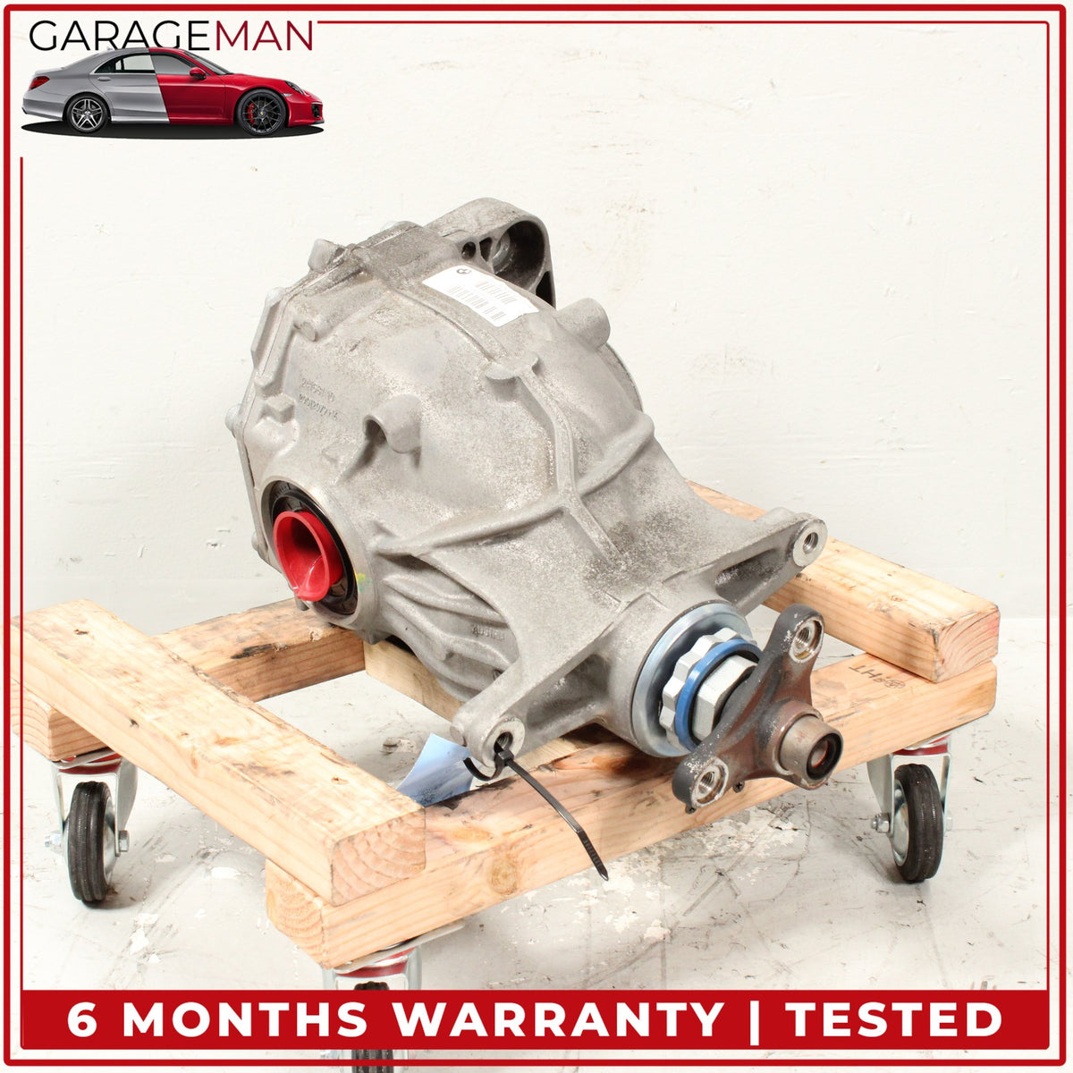2011-2016 BMW 740i 535i Rear Differential Diff Axle Carrier 7584448 OEM