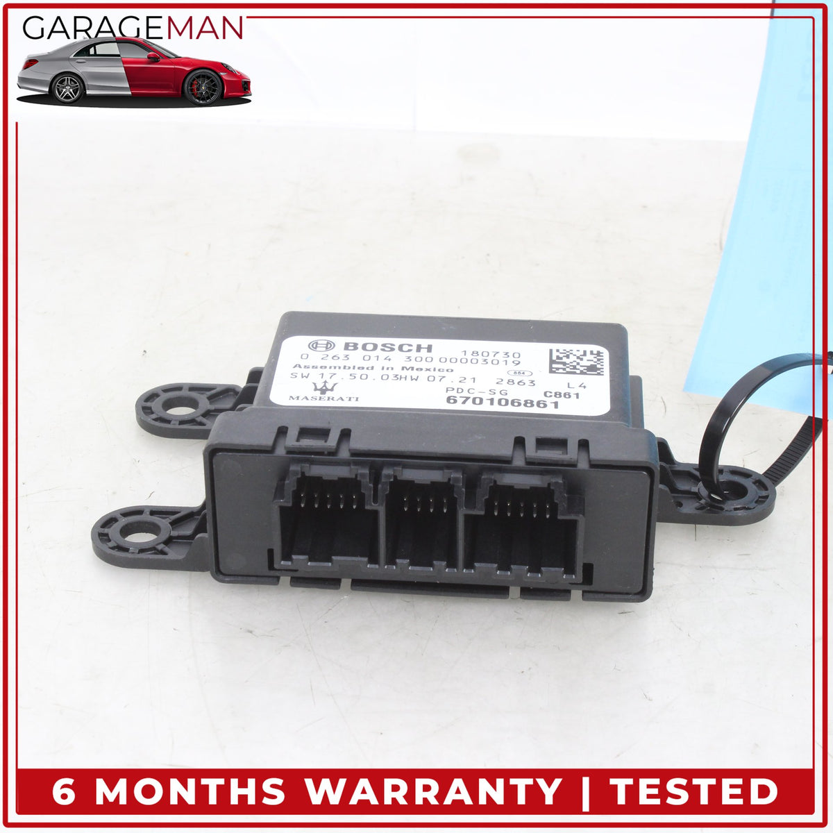 2017-2024 Maserati Ghibli M157 Levante M161 Park Assist Control Module Unit OEM