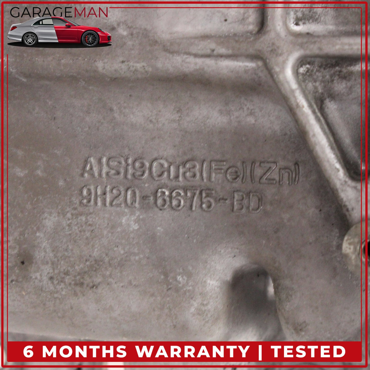 2016-2021 LR Range Rover Sport L494 Engine Upper Oil Sump Pan 9H2Q6675BE OEM
