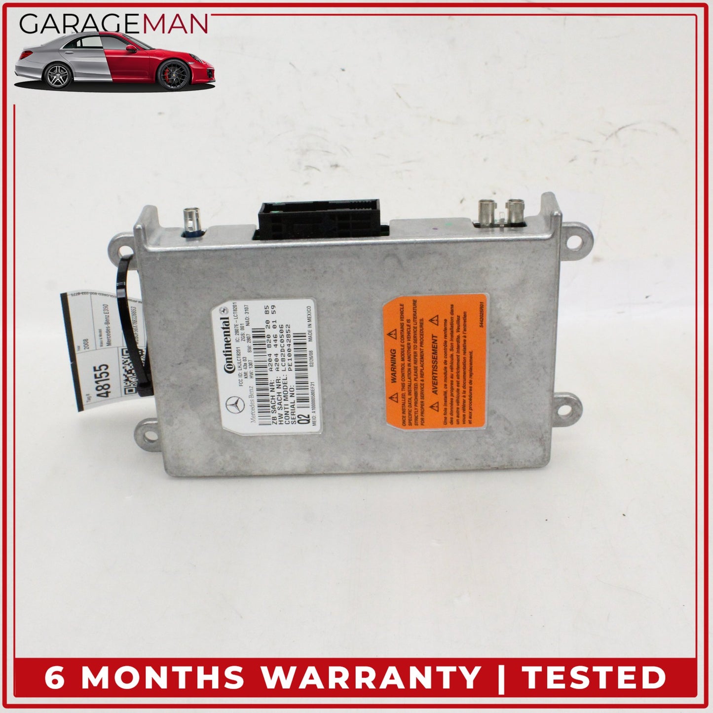 2007-2014 Mercedes W211 E350 Voice Communication Control Module 2048202085 OEM