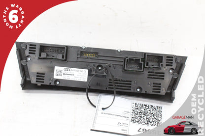 2012-2018 Audi S7 Front AC Temperature Climate Control Panel 4G0820043CE OEM