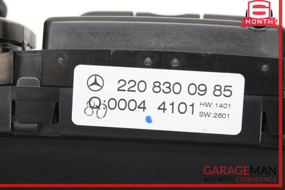 2000-2006 Mercedes CL55 AMG AC Climate Control Panel 2208300985 Genuine