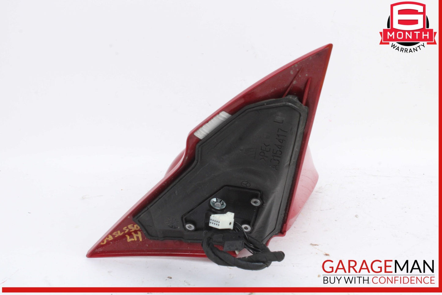 2009-2012 Mercedes-Benz SL550 R230 Left Door Mirror Glass 2308110161